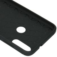 Brushed TPU Case Schwarz für das Motorola Moto E7