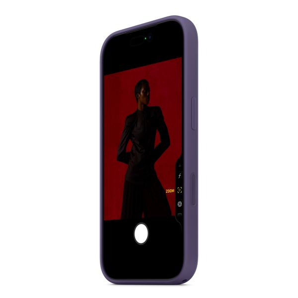 Apple Silikonhülle mit MagSafe Apple iPhone 17 Pro Max - Purple Fog