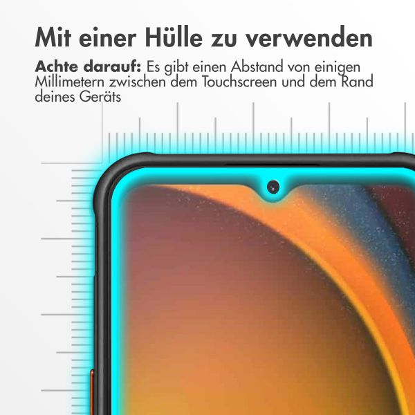 Accezz Screen Protector aus gehärtetem Glas Samsung Galaxy Xcover 7 / 7 Pro