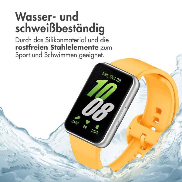 imoshion Silikonband für das Samsung Galaxy Fit 3 - Gelb