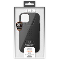 UAG Civilian Backcover MagSafe für das iPhone 14 - Schwarz