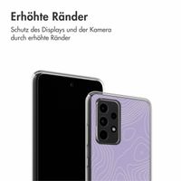 imoshion Design Hülle Samsung Galaxy A52(s) (5G/4G) - Topo Lilac