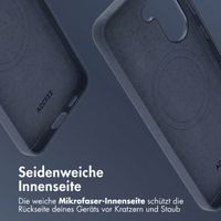 Accezz MagSafe Leather Backcover Samsung Galaxy A57 (5G) - Nightfall Blue