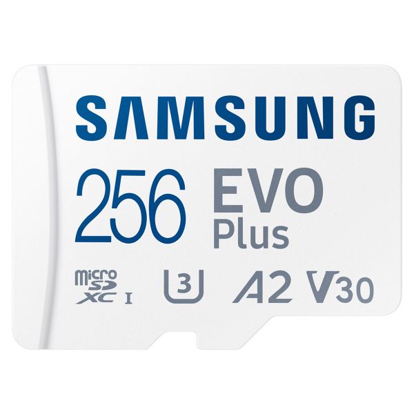 Samsung EVO Plus microSD 2024 - 265GB - Inklusive SD-Adapter - UHS-I/U3/Full HD/4K UHD