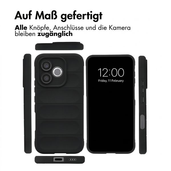imoshion EasyGrip Backcover Honor 600 Lite - Schwarz