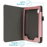 imoshion Vegan Leather Klapphülle für das Tolino Shine 4 - Rose Gold