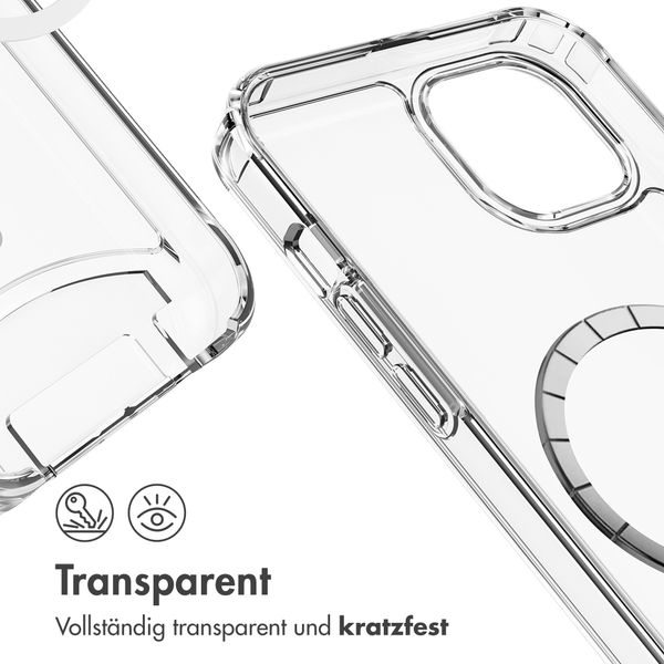 imoshion MagSafe Hülle mit abnehmbarem Band für das iPhone 14 - Transparent