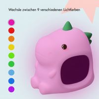 imoshion Kids Schlaftrainer - Nachtlicht mit Lautsprecher - Kinderwecker - Dino
