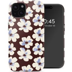 Selencia Vivid Rückabdeckung mit MagSafe Apple iPhone 15 - Choco Flower Pop