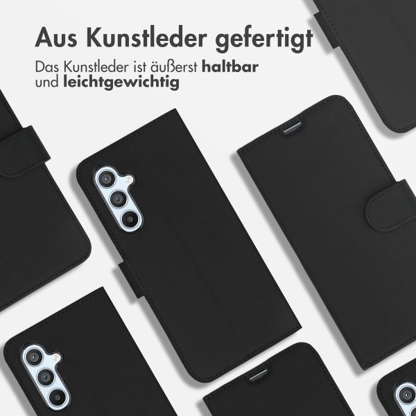 Accezz Wallet TPU Klapphülle Samsung Galaxy A54 (5G) - Schwarz
