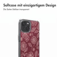 imoshion Design Hülle Apple iPhone 15 - Deep Rose
