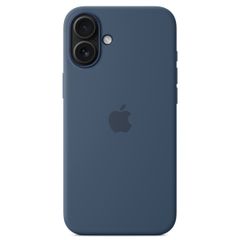 Apple Silikon-Case MagSafe für das iPhone 16 Plus - Denim