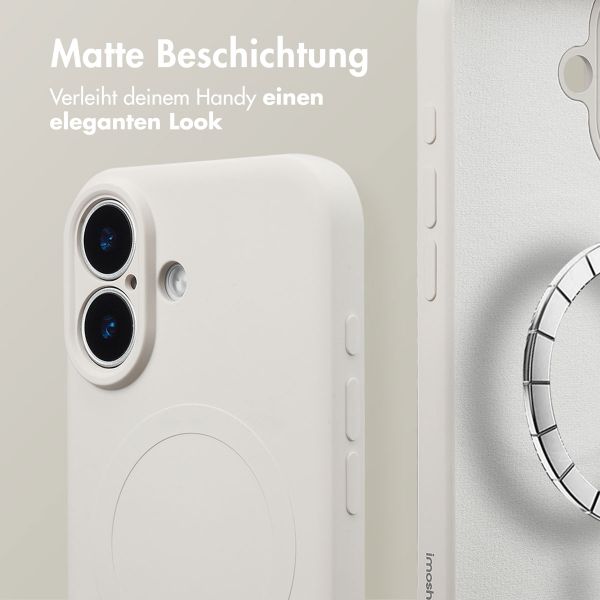 imoshion Color Back Cover mit MagSafe Apple iPhone 17 - Beige