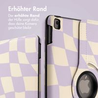 imoshion 360° drehbare Design Klapphülle für das iPad 9 (2021) / iPad 8 (2020) / iPad 7 (2019) 10.2 Zoll - Dancing Cubes