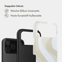 Selencia Vivid Back Cover Apple iPhone 18 Pro Max - Desert Waves Beige