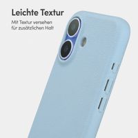 imoshion Texture Backcover Apple iPhone 16 - Hellblau