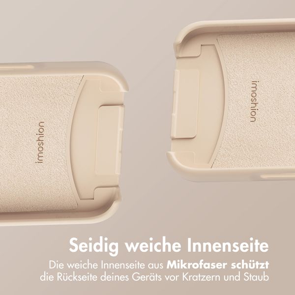 imoshion Color Backcover mit abtrennbarem Band MagSafe für das iPhone 16 Pro - Nude