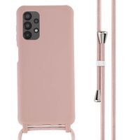 imoshion SilikonHülle mit Band Samsung Galaxy A13 (4G) - Sand Pink
