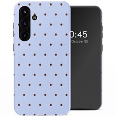 Selencia Vivid Back Cover Samsung Galaxy S25 FE - Happy Dots Digital Sky
