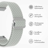 imoshion Gewebtes Nylonarmband - Universeller 22-mm-Anschluss - Grau