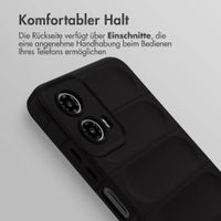 imoshion EasyGrip Back Cover für das Motorola Moto G34 - Schwarz