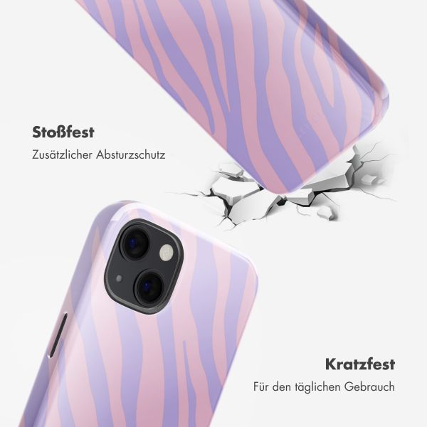 Selencia Vivid Rückabdeckung mit MagSafe Apple iPhone 13 - Zebra Light Pink Lilac