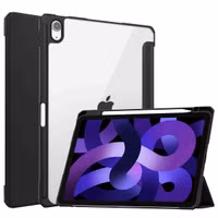 imoshion Trifold Hardcase Klapphülle Apple iPad Air 11 Zoll (2025) M3 / (2024) M2 / Air 5 (2022) / Air 4 (2020) - Schwarz