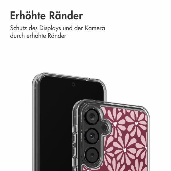 imoshion Design Hülle Samsung Galaxy A55 - Bloom Love Blush