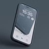 Njorð Collections Fabric Case für das Apple iPhone 14 Pro Max - Dark Grey
