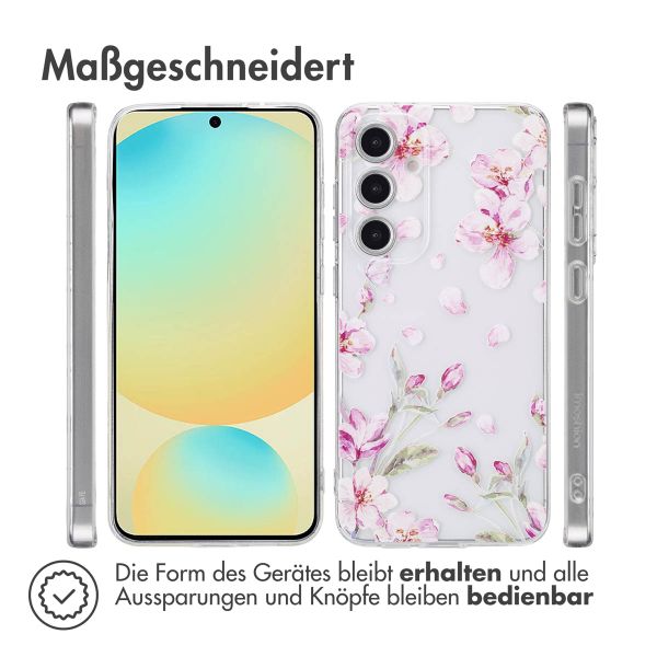 imoshion Design Hülle Samsung Galaxy S24 FE - Blossom Watercolor