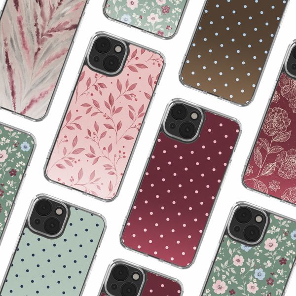 imoshion Design Hülle Apple iPhone 14 - Berry Love