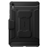 Spigen Rugged Armor Pro Klapphülle Samsung Galaxy Tab S11 - Schwarz