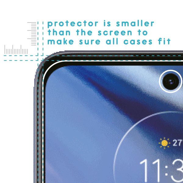 imoshion Displayschutz Folie 3-Pack Motorola Moto E32 / E32s