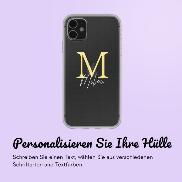 Hülle mit eigenem Foto und/oder Text Apple iPhone 11 - Letter