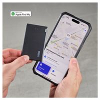 UAG Metropolis Wallet mit Tracker - Geeignet für Apple und Android - Kevlar Black