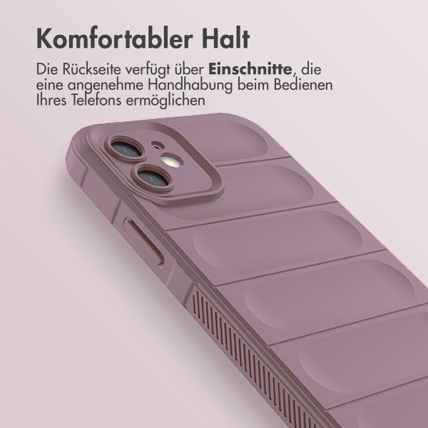 imoshion EasyGrip Back Cover für das Apple iPhone 12 - Violett