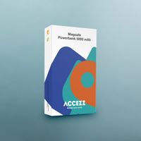 Accezz Kevlar Powerbank 5.000 mAh - MagSafe und Qi2 - Schwarz