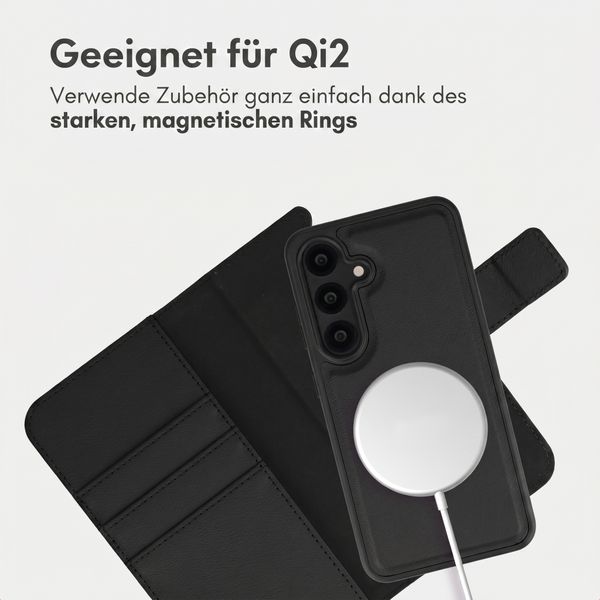 imoshion Herausnehmbare 2-in-1 Luxus-Bookcase Samsung Galaxy S25 - Schwarz