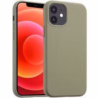 Accezz Liquid Silikoncase mit MagSafe Apple iPhone 12 (Pro) - Cooper Green