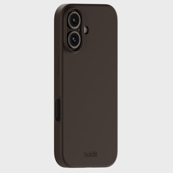 Holdit Silicone Case für das Apple iPhone 16 Plus - Chocolate