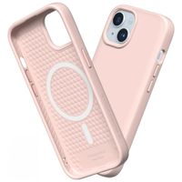 RhinoShield ﻿SolidSuit Back Cover MagSafe für das iPhone 15 - Classic Blush Pink