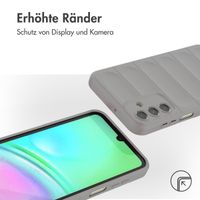 imoshion EasyGrip Back Cover für das Samsung Galaxy A15 (5G/4G) - Grau