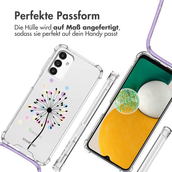 imoshion Design Hülle mit Band Samsung Galaxy A13 (5G) - Sandstone Dandelion