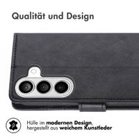 imoshion Luxuriöse Klapphülle Samsung Galaxy A27 (5G) - Schwarz