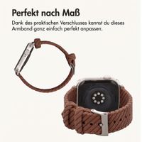 imoshion Corduroy-Band für Apple Watch | 44/45/46/49 mm - Braun