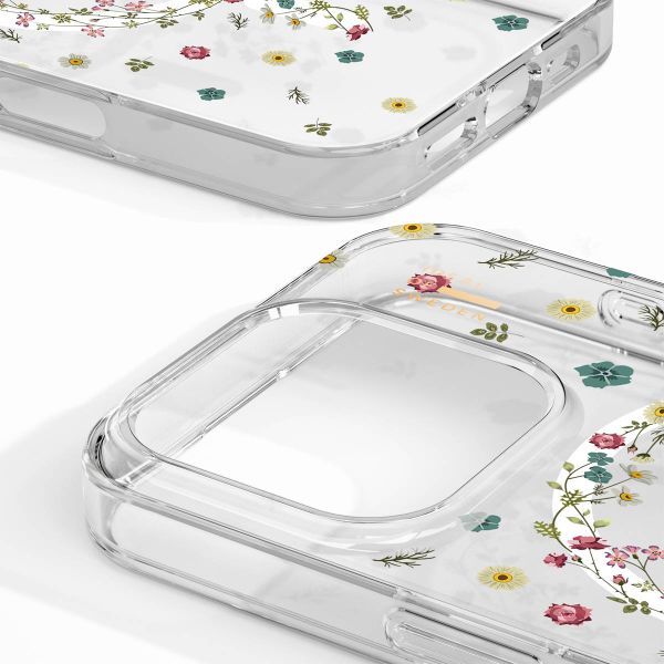 iDeal of Sweden Clear Case MagSafe für das iPhone 16 Pro - Petite Floral