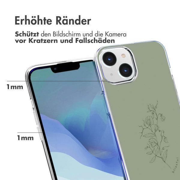 imoshion Design Hülle für das iPhone 14 - Floral Green