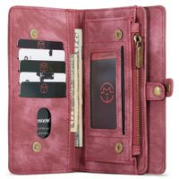 CaseMe Luxuriöse 2-in-1-Portemonnaie-Klapphülle Leder iPhone 12 (Pro)