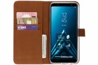 Luxus TPU Klapphülle Weiß Samsung Galaxy A6 Plus (2018)