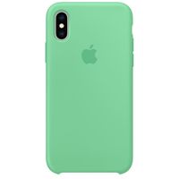 Apple Silikon-Case Spearmint für das Apple iPhone Xs / X